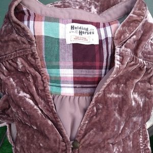 Holding Horses velvet dress